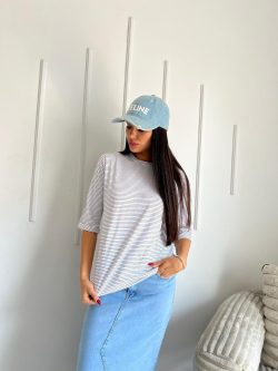 38233 לבן פסים